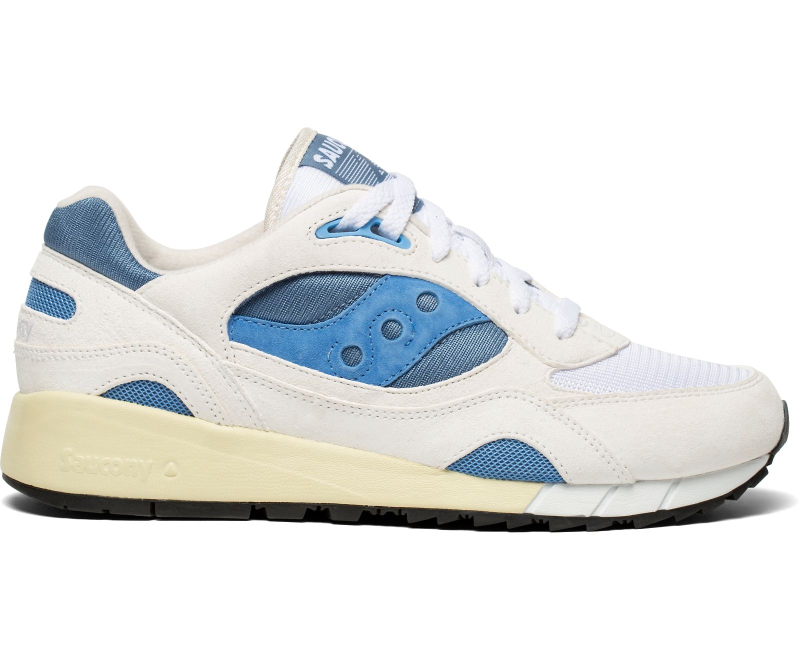 Saucony Shadow 6000 Men\'s Originals White / Blue | Canada 432HAPK